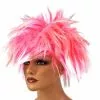 Perruque Cheveux ébouriffés Rose