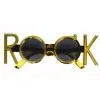 Lunettes Gag Rock Or