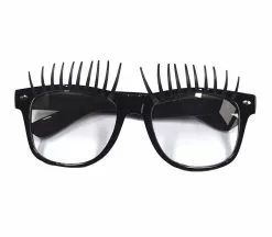 Lunettes Gag Avec Cils Noir