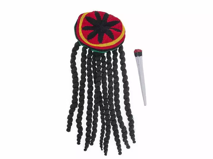 Set Accessoires Rasta Adulte 2pcs