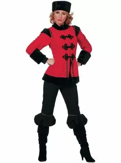 Déguisement Cosaque Rouge Femme