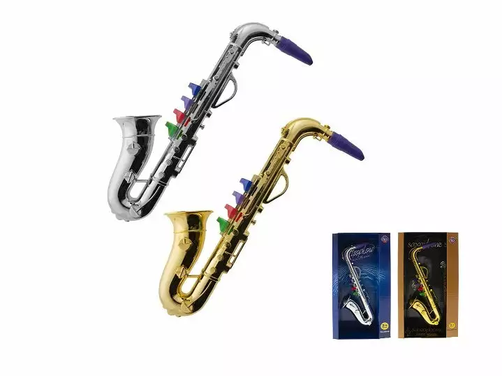Saxophone Avec Pistons Mix 35cm