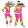 Déguisement Survêtement Flashy Rose Adulte Taille S
