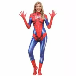 Costume Spiderman Femme Classique