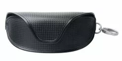 étui Pour Lunettes Avec Mousqueton Noir