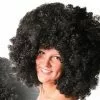Perruque Afro Géante Noir
