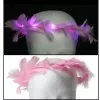 Couronne De Plumes Rose Lumineuse Led''s Rose